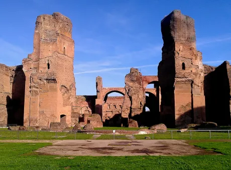 1804px baths of caracalla facing caldarium