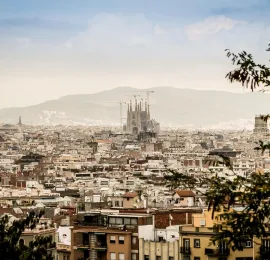 Vista di Barcellona