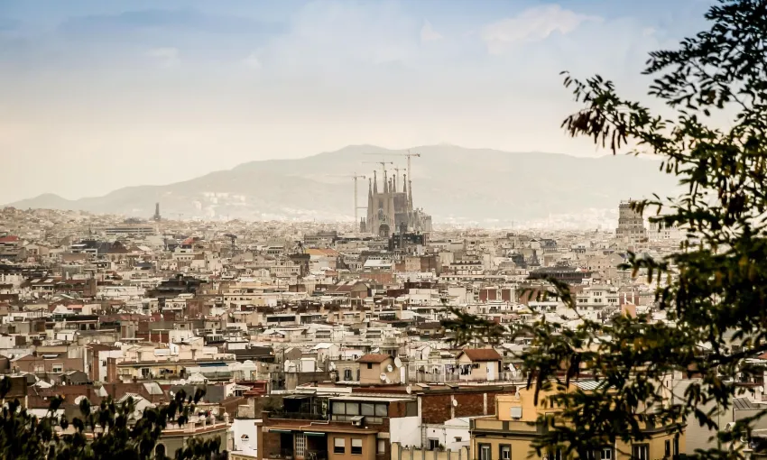 Vista di Barcellona