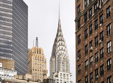 breathtaking shot chrysler building new york usa