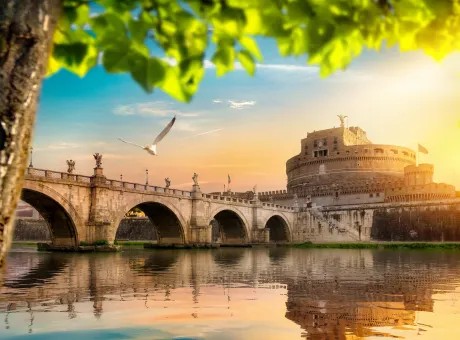 bridge river tiber