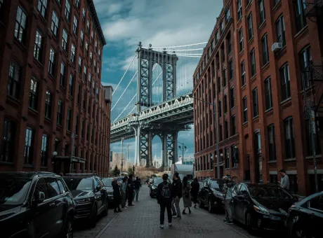 Dumbo nel distretto di Brooklyn