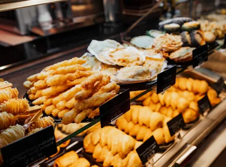 fried snack mercado de san miguel madrid