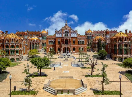 Hospital de la Santa Creu i Sant Pau a Barcellona