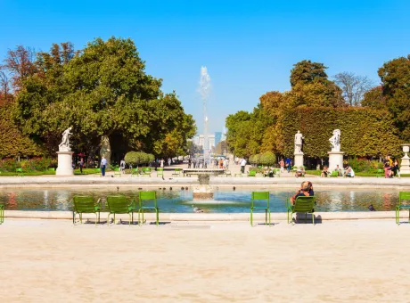 jardin des tuileries garden paris