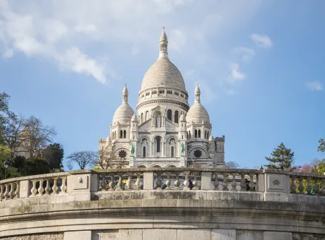 Basilica del Sacro Cuore a Montmartre a Parigi
