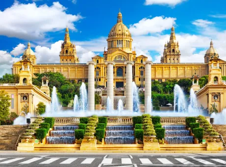 national museum barcelona placa de espanya spain