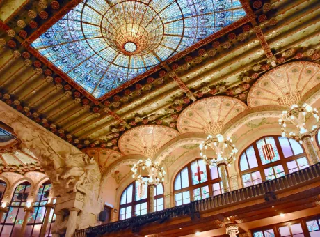 Palau de la Musica Catalana a Barcellona