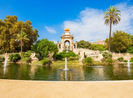 parc de la ciutadella citadel park is park centre barcelona city catalonia region spain 1