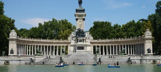 Parco del Retiro a Madrid