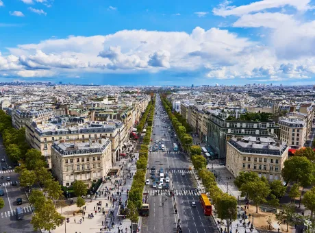 Champs Elysées di Parigi