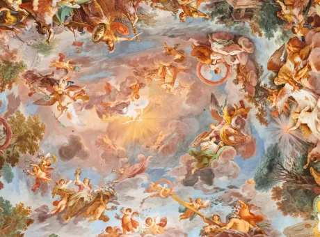rome italy june 22 2018 art fresco galleria borghese villa borghese 1