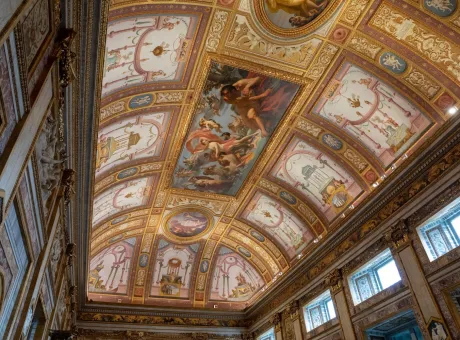 rome italy june 22 2018 art fresco galleria borghese villa borghese 2