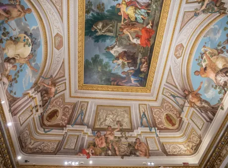 rome italy june 22 2018 art fresco galleria borghese villa borghese 3