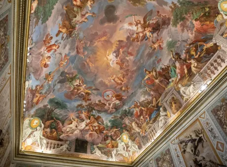 rome italy june 22 2018 art fresco galleria borghese villa borghese 4