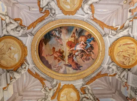 rome italy june 22 2018 art fresco galleria borghese villa borghese 5