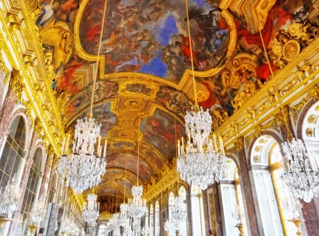 versailles france september 21 interior chateau mirrored ballroom versailles france september 21 2013 palace versailles was royal chateau most beautiful palace france word